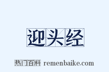迎头经是什么意思的图片